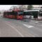 Приватните автобуси на крстосницата кај Мавровка опколени со полициска лента