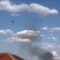 Ер тракторите на ДЗС и полициски хеликоптер го гаснат пожарот кај велешко Отовица